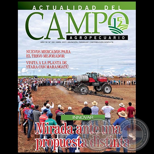 CAMPO AGROPECUARIO - AÑO 16 - NÚMERO 190 - ABRIL 2017 - REVISTA DIGITAL